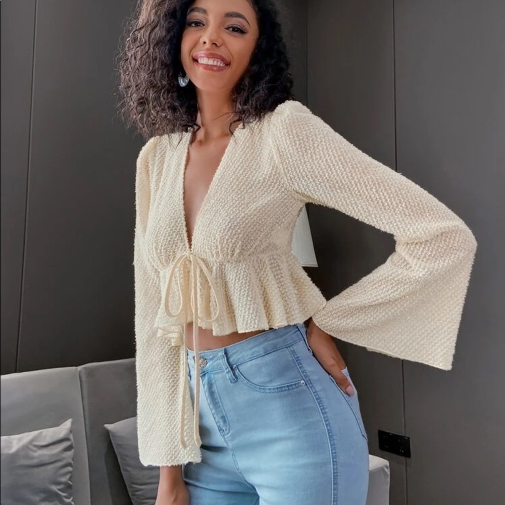 Cream Top - Picture 3 of 11